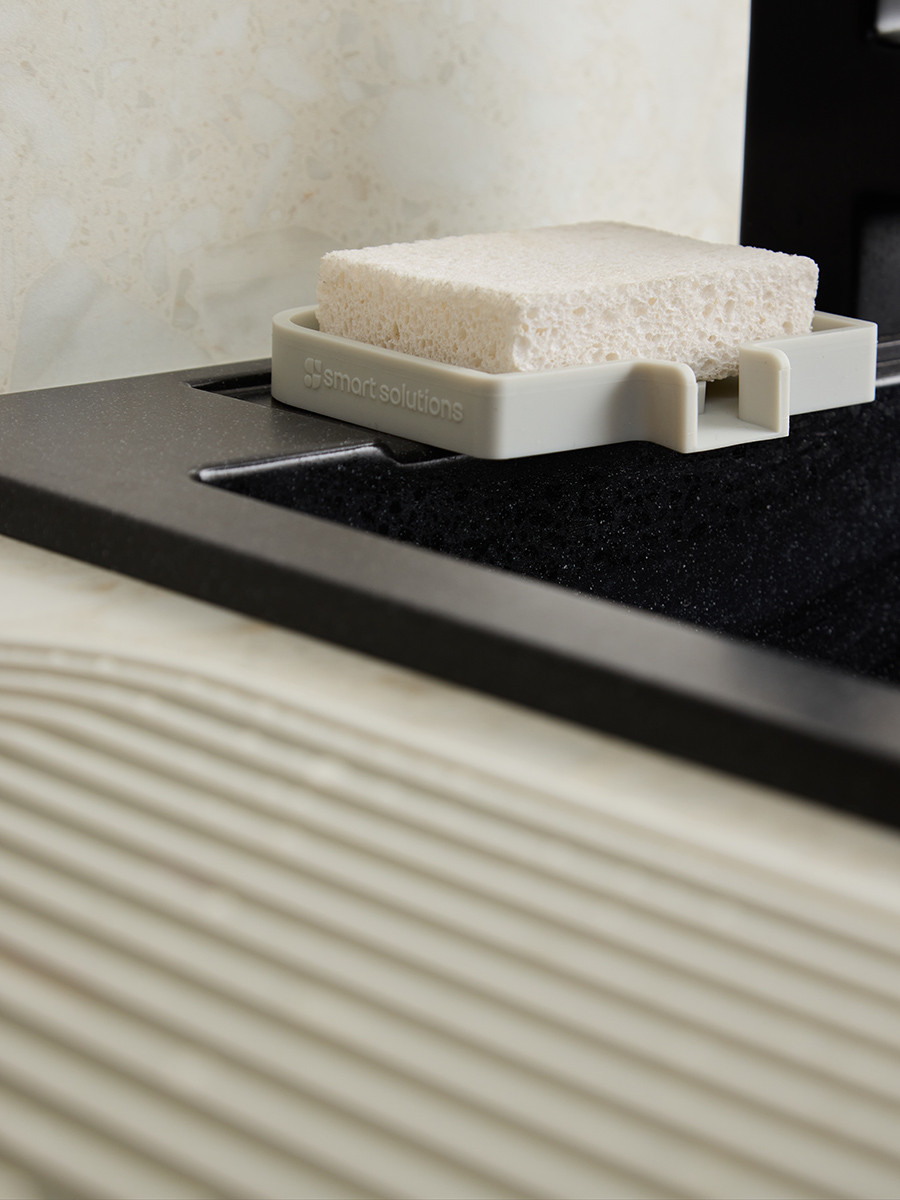 Мыльница Smart Solutions Dry Flex SS0000374 (серый) — фото 2