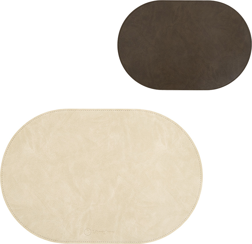 Плейсмат Liberty Jones Pool / LJ0000556 (темно-коричневый/молочный) — фото 3