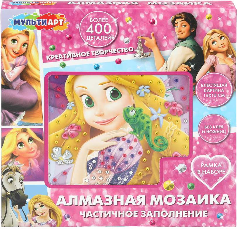 Набор алмазной вышивки MultiArt Принцессы AM15X15-125634
