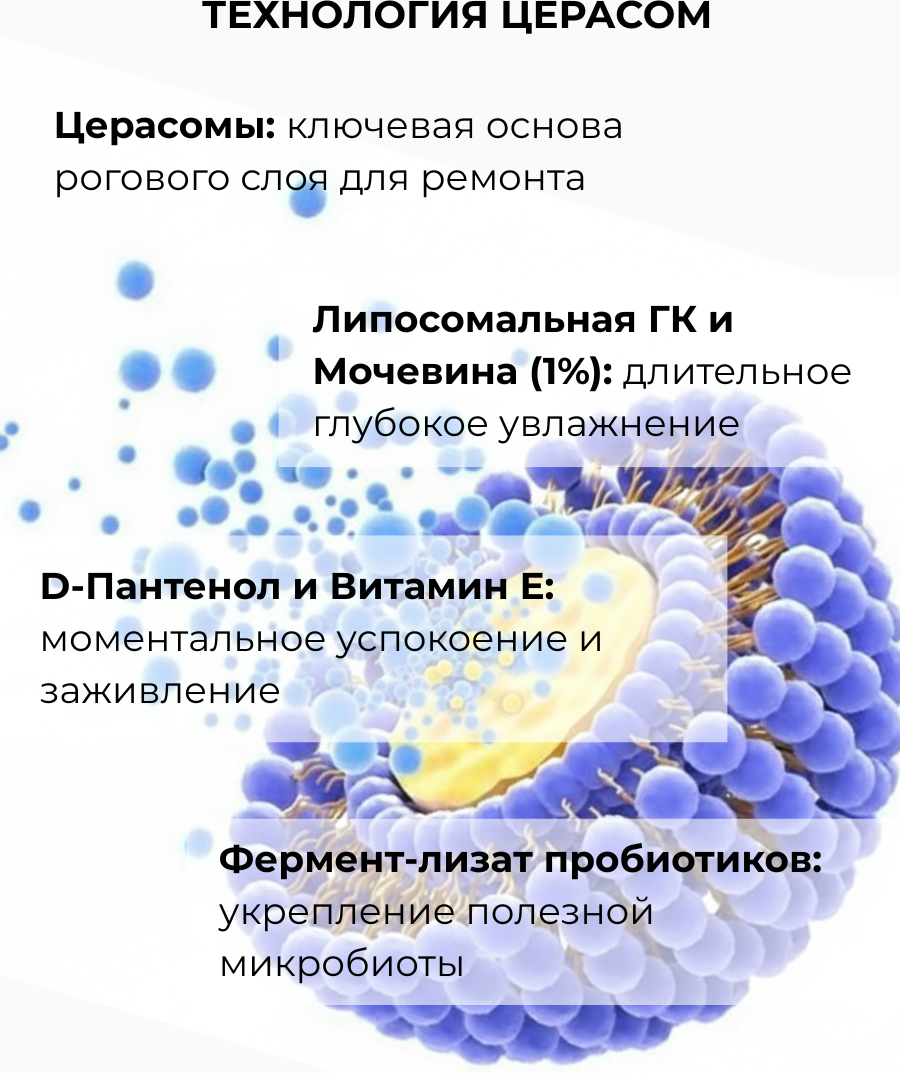 Крем для лица AllCells 5% Церасомный Восстанавливающий (50мл) — фото 6