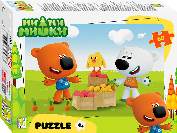 Пазл Step Puzzle Ми-ми-мишки / 11004763 (60эл)