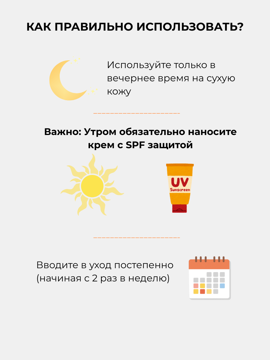 Крем для лица AllCells 1% Ретинол Оживляющий (50мл) — фото 5