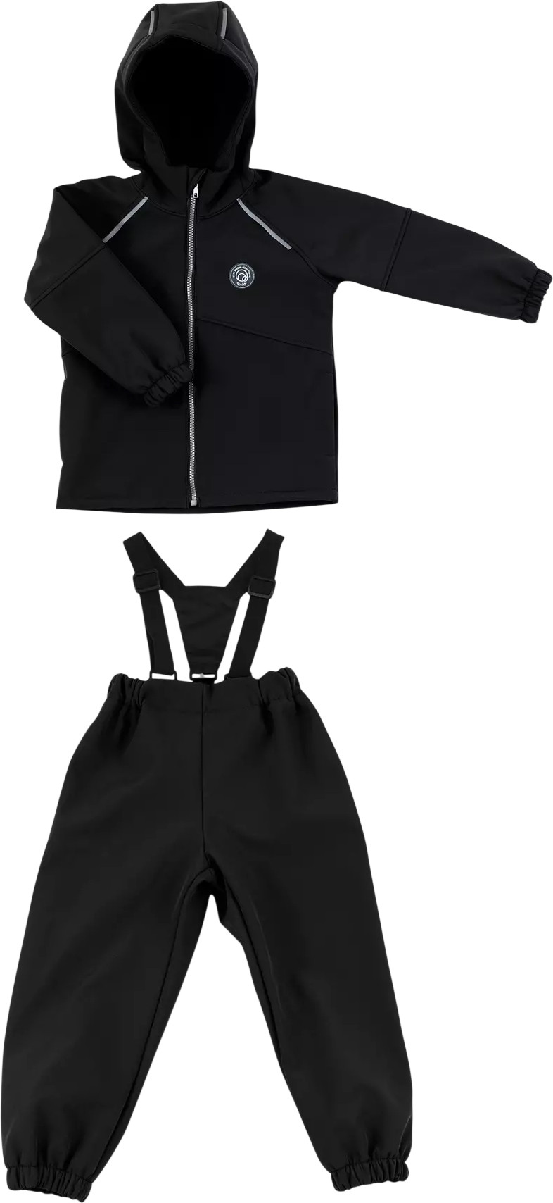 Комплект прогулочной детской одежды Rant Rainy / 163/9-98 (Black, р.98)