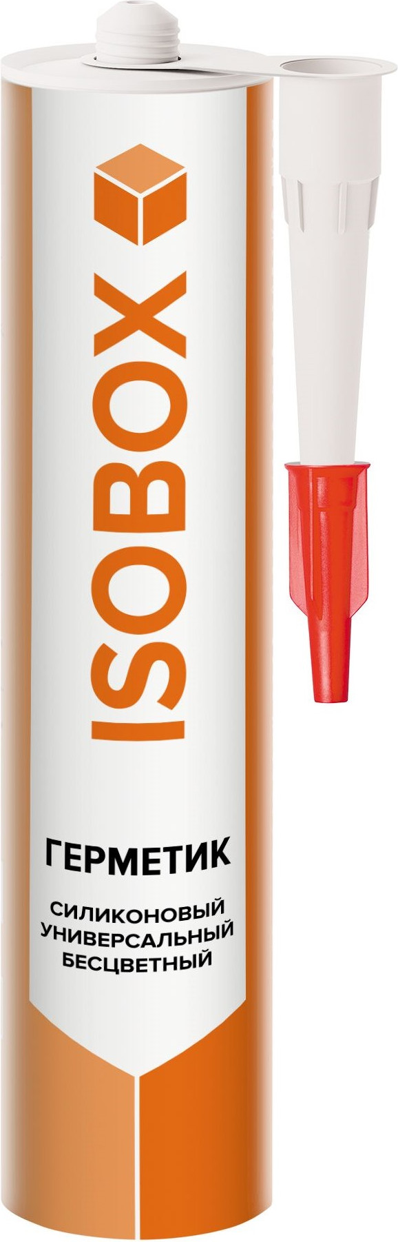 Герметик силиконовый Isobox Универсальный (260мл, бесцветный)