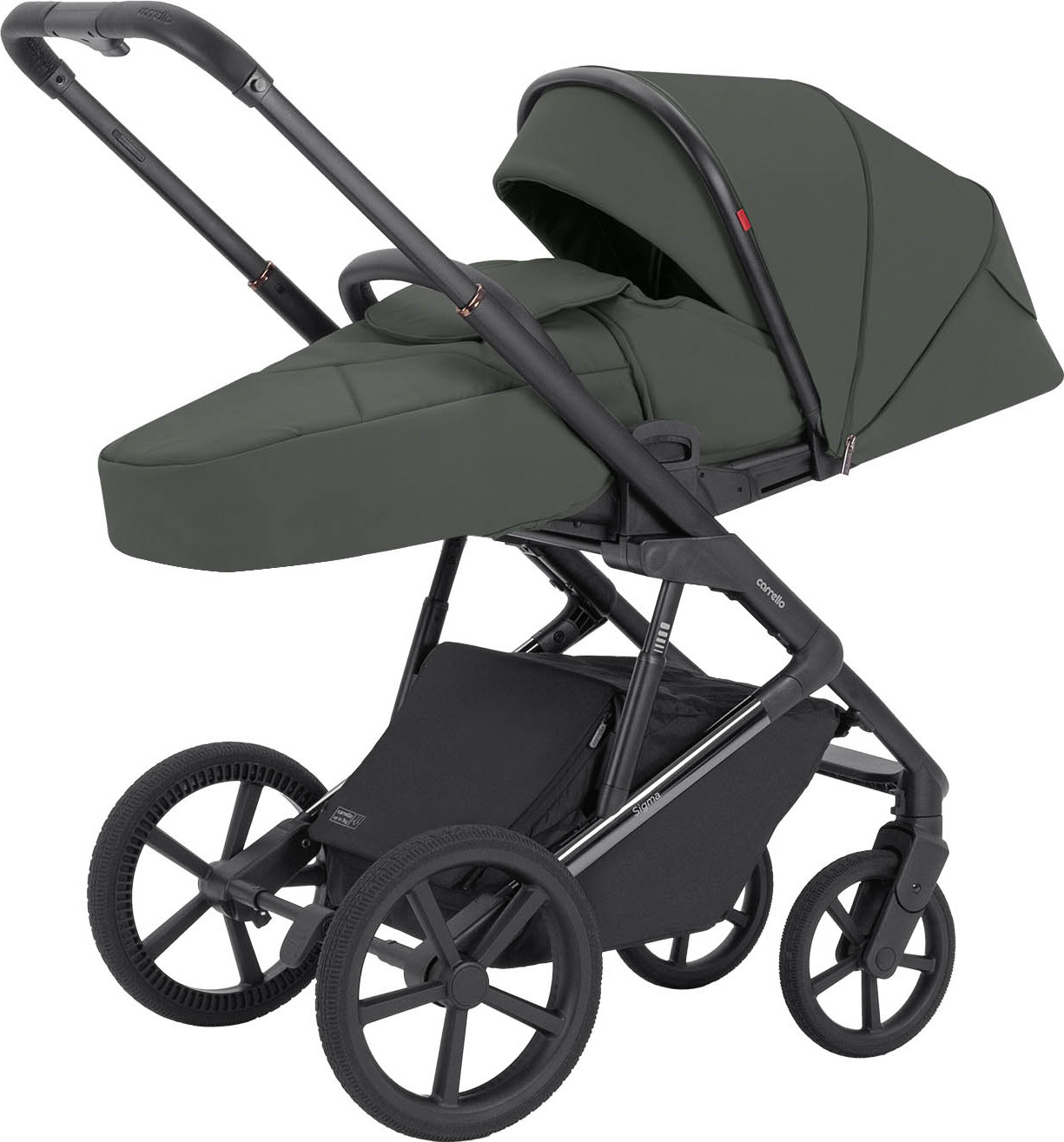 Детская универсальная коляска Carrello 2 в 1 Sigma CRL-6523 ( Iridium Black 2025) — фото 4