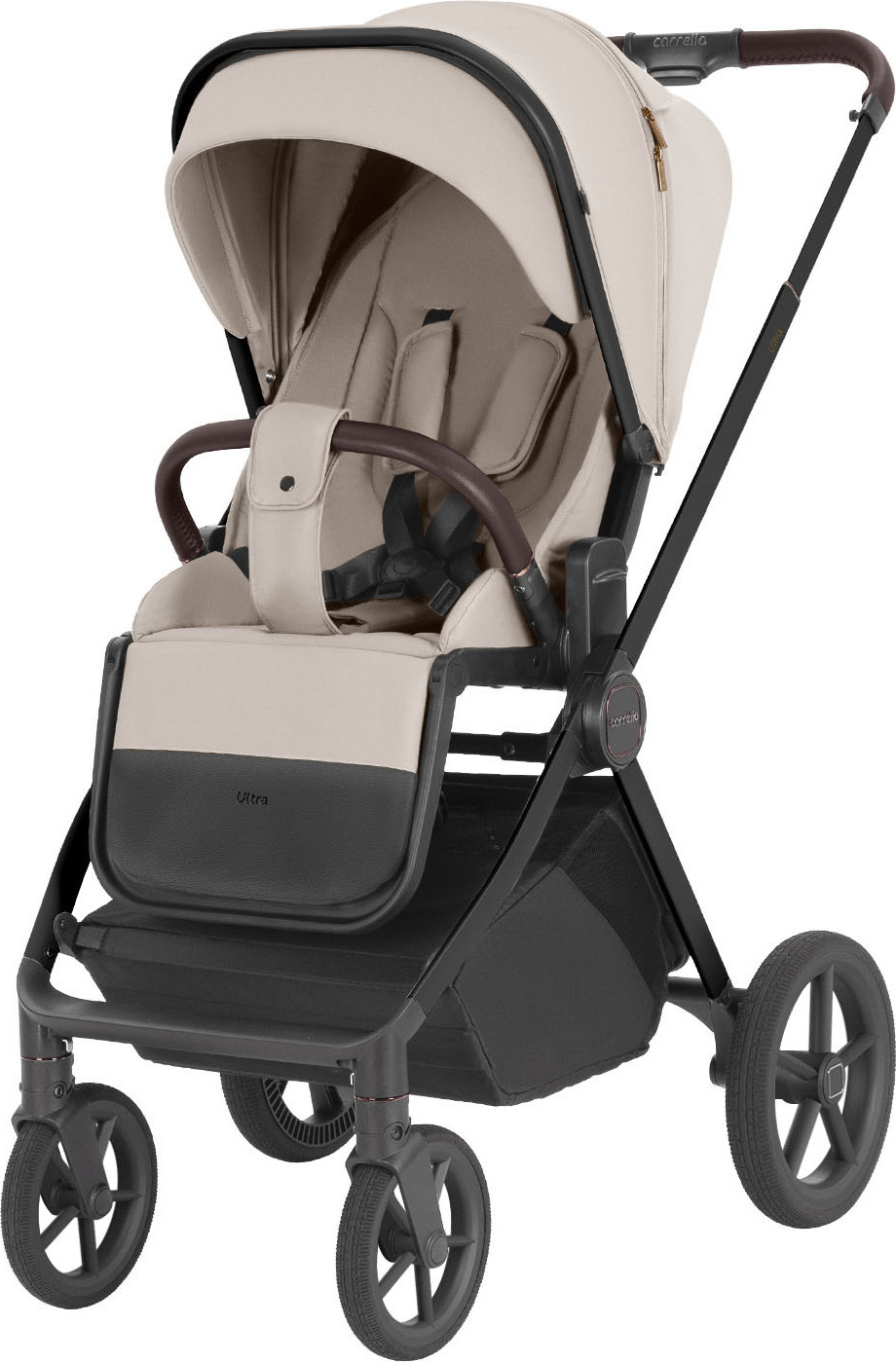 Детская универсальная коляска Carrello 2 в 1 Ultra CRL-6527 (Maple Beige) — фото 4