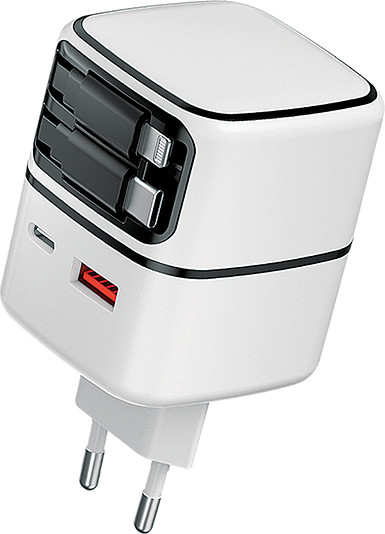 Зарядное устройство сетевое Qumo Energy PD 35Вт / Q54637