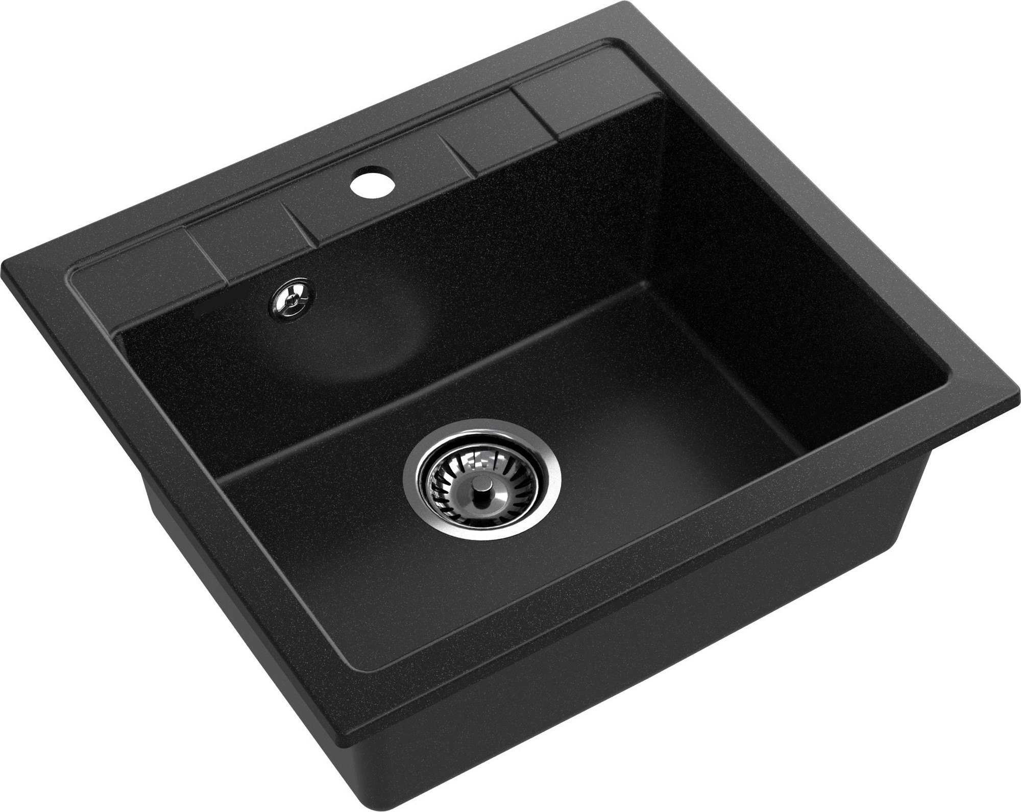 Мойка кухонная Maroni Extra MA-560EX 56x50 (черный)
