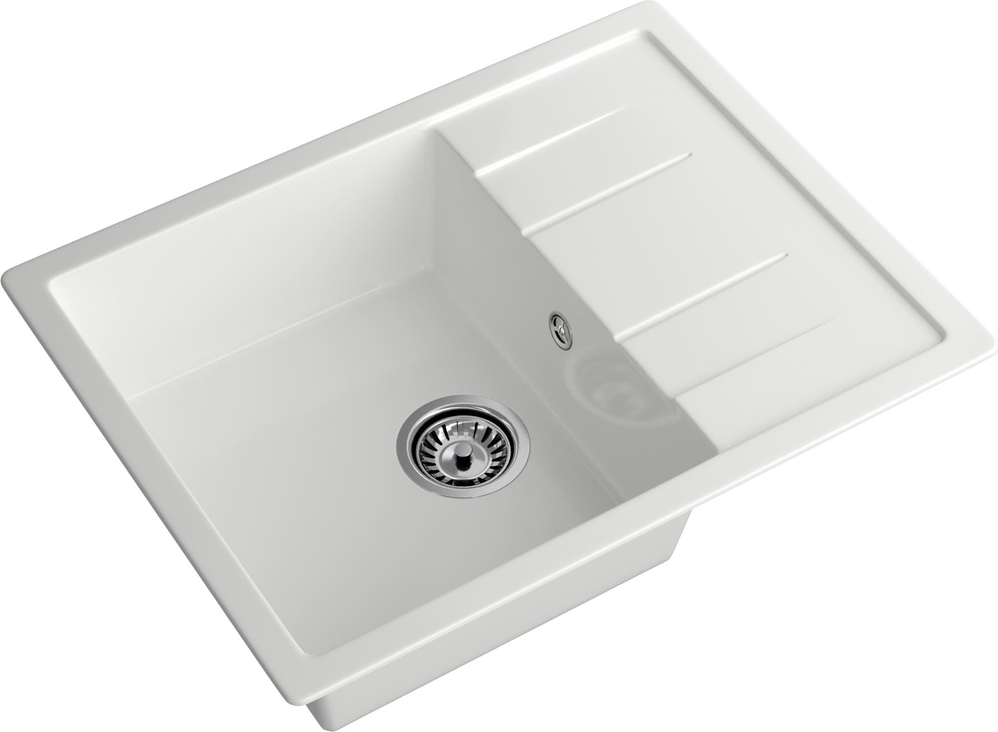 Мойка кухонная Maroni Extra MA-650EX 65x50 (белый)