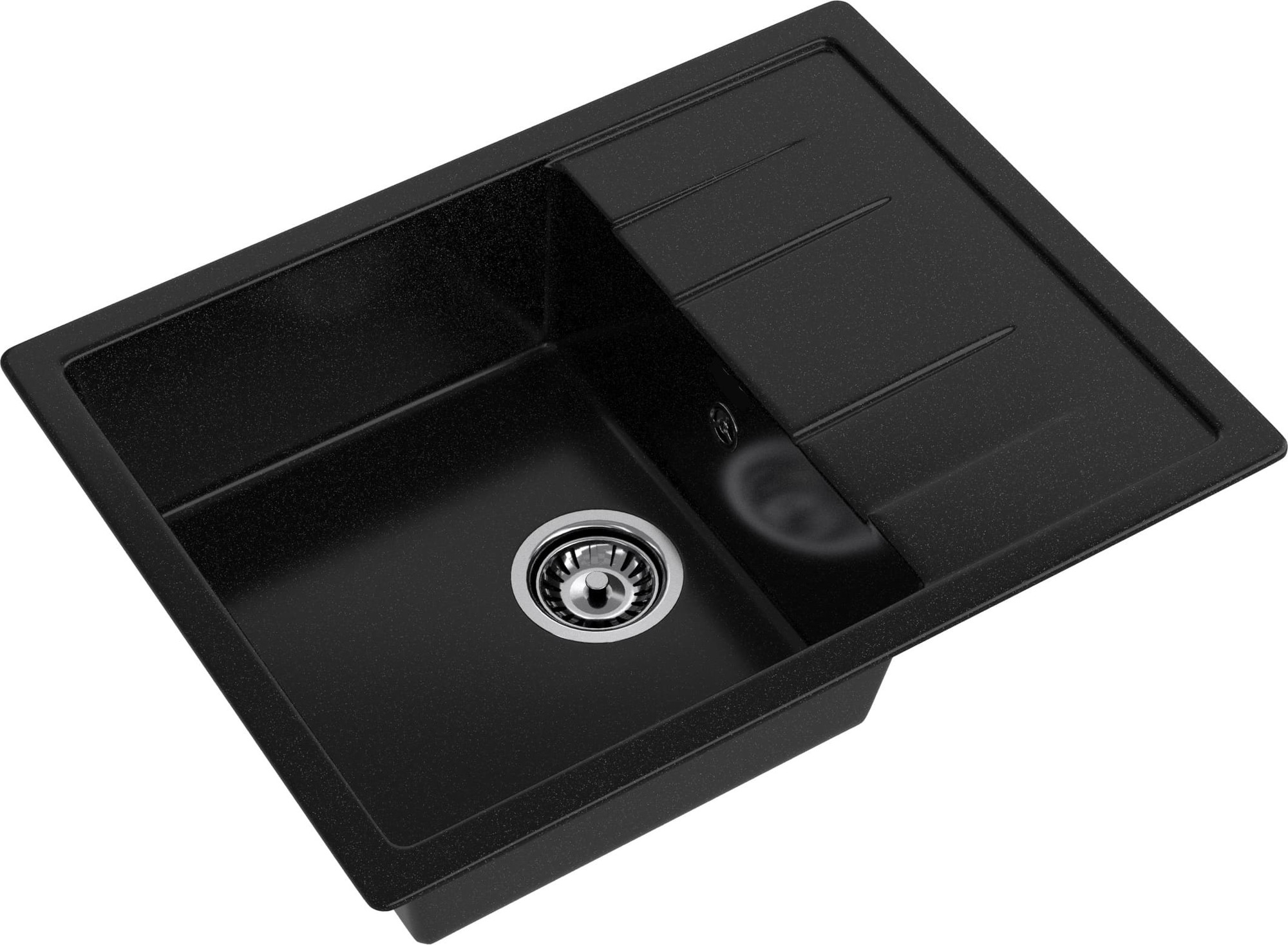 Мойка кухонная Maroni Extra MA-650EX 65x50 (черный)