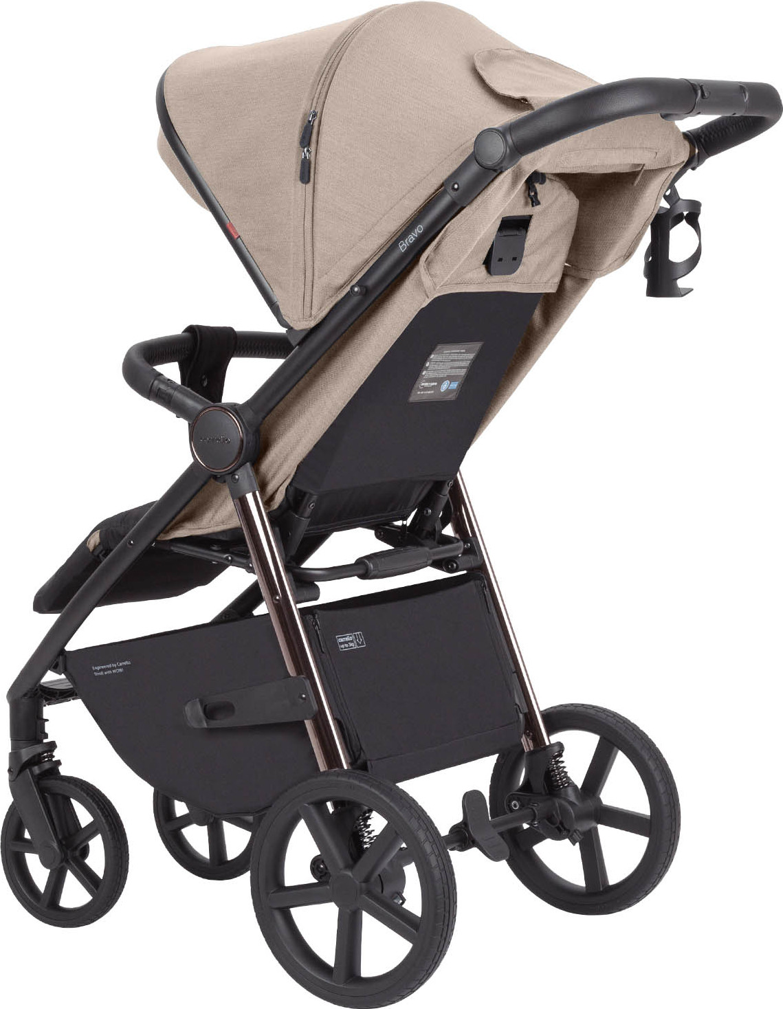 Детская прогулочная коляска Carrello Bravo CRL-5515 (Sable Beige) — фото 6