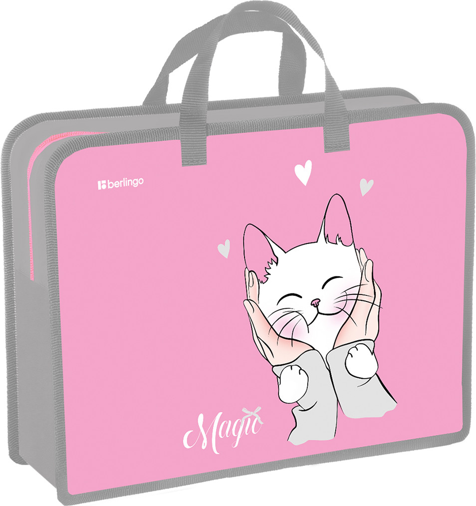 Папка-портфель Berlingo Mew-Gic / PP-NS-1219