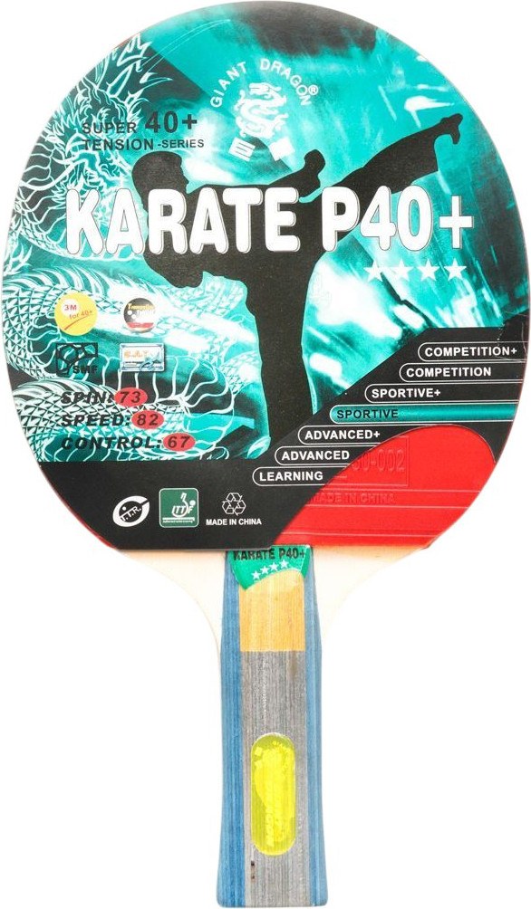 Ракетка для настольного тенниса Giant Dragon Karate 4 Star New / 51.624.01.1