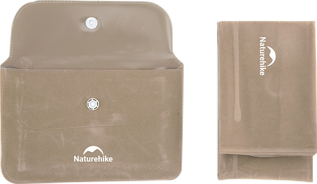 Подушка туристическая Naturehike NH18F018-Z-G (серый/коричневый) — фото 4