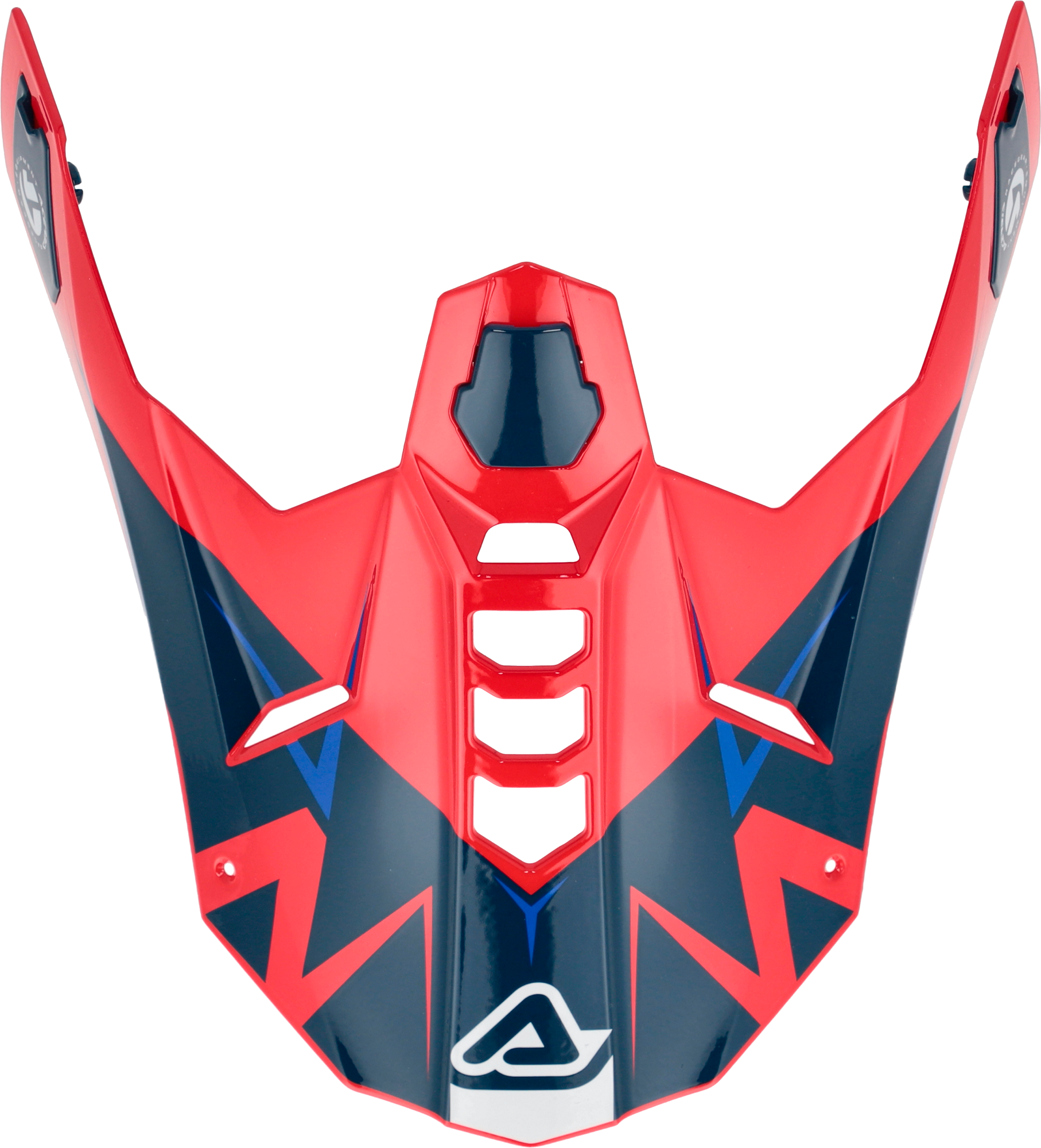 Козырек для мотошлема Acerbis Airstrike-X 0026906.034 (белый/синий/красный)