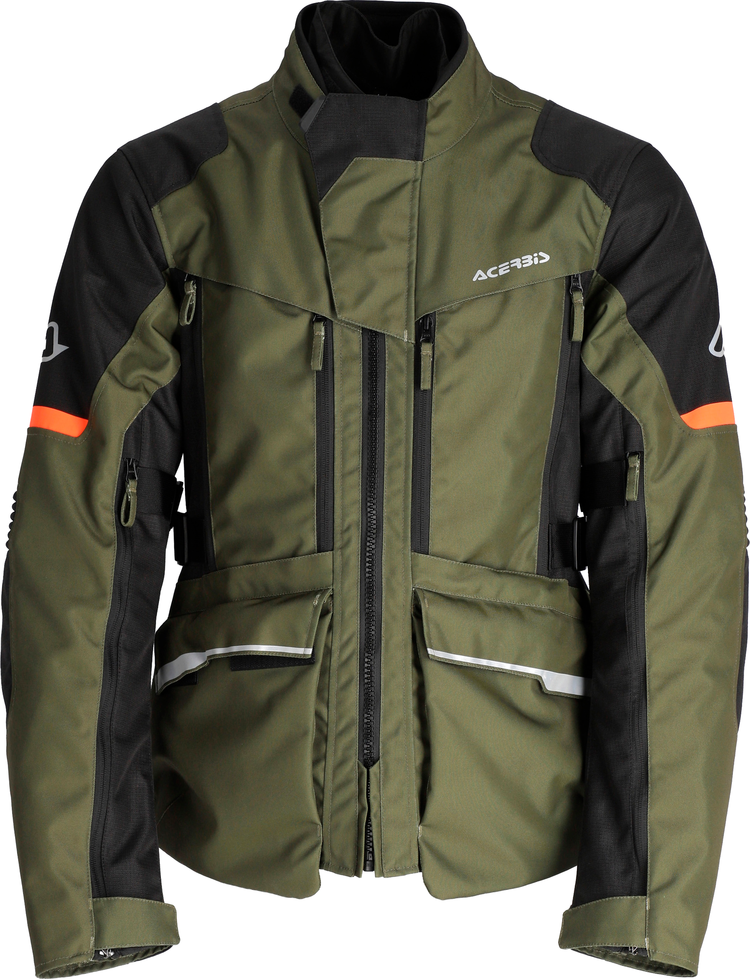 Мотокуртка Acerbis CE X-Rover 0025406.369.068 (XL, зеленый/оранжевый)