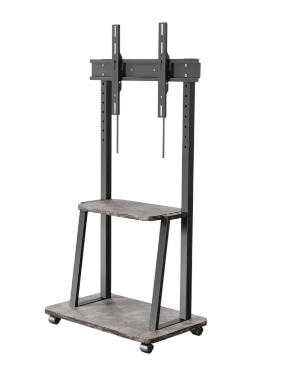 Стойка для ТВ/аппаратуры Holder PR-108 (черный/керамика)