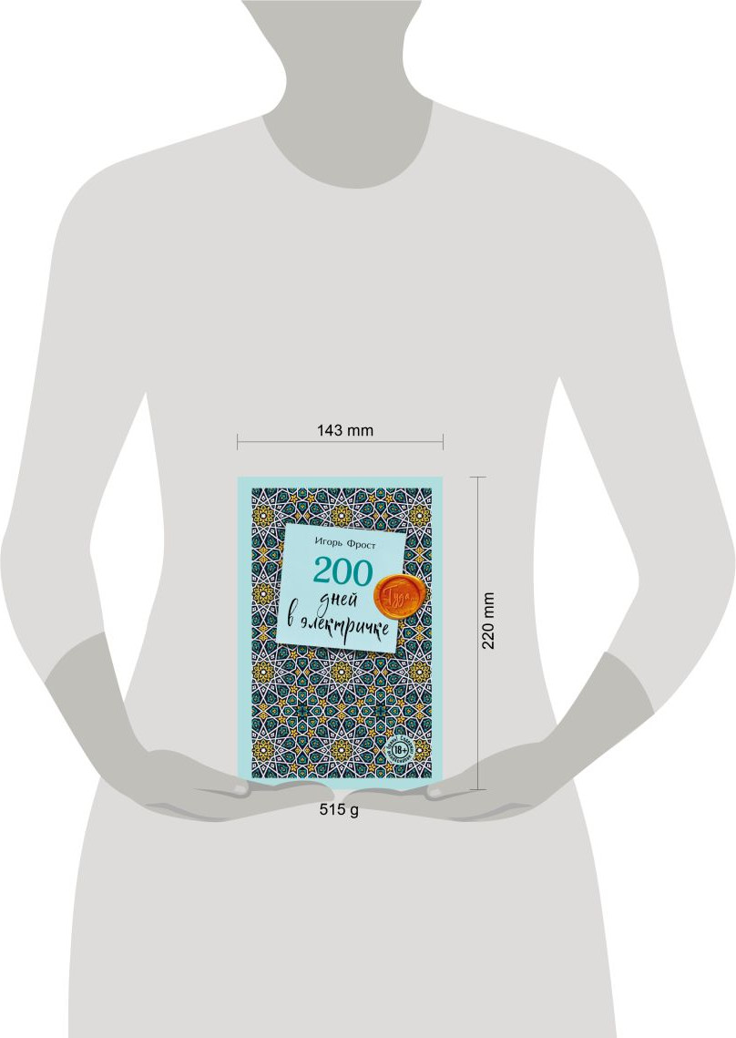 Художественная книга Эксмо 200 дней в электричке. Туда... (Фрост Игорь 9785605322818) — фото 4