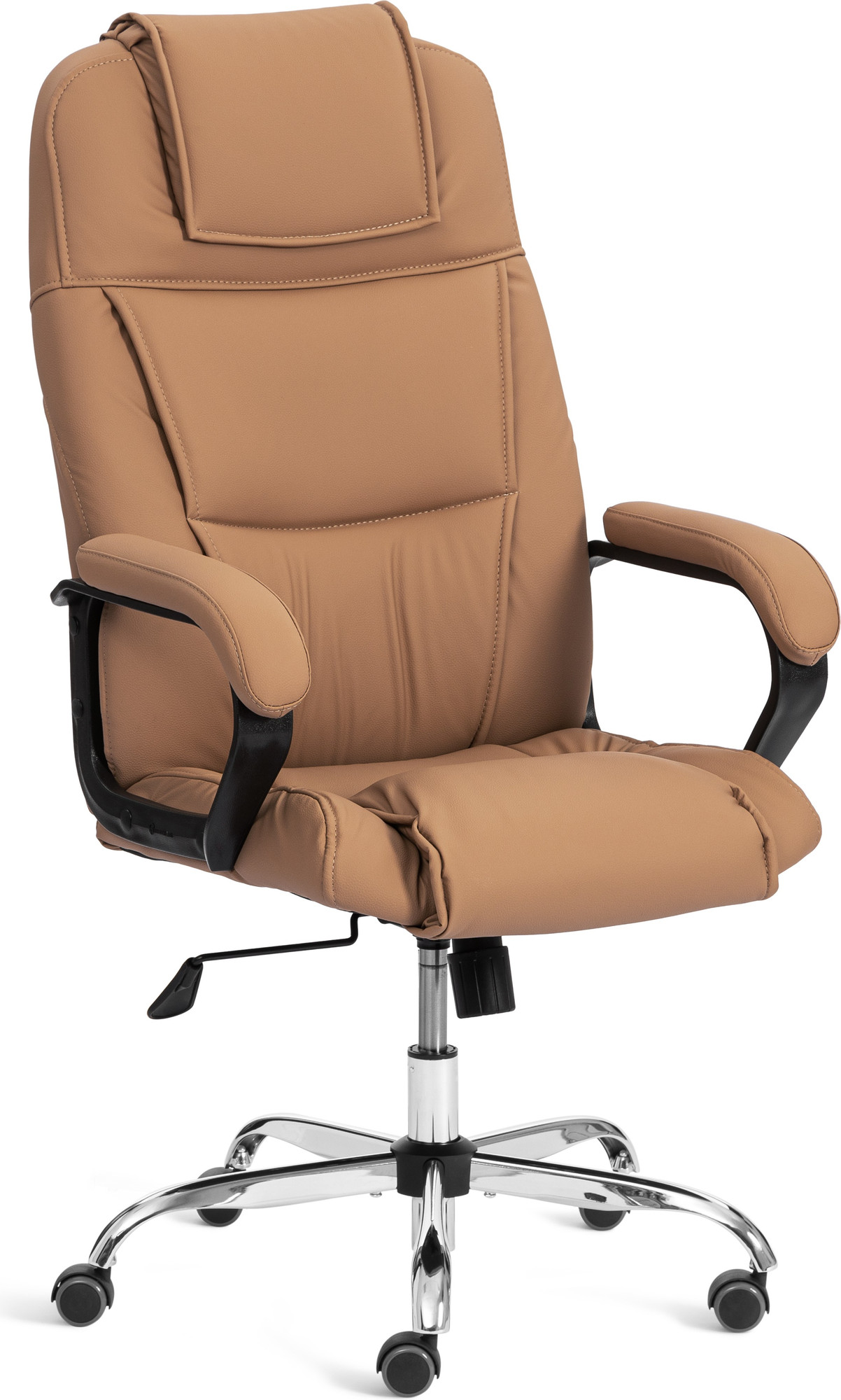 Кресло офисное Tetchair Bergamo (светло-коричневый)