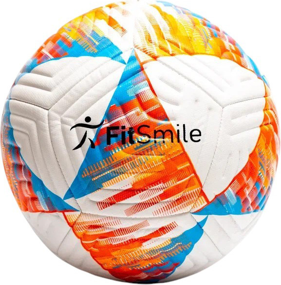 Футбольный мяч FitSmile 32794 (белый/красный)