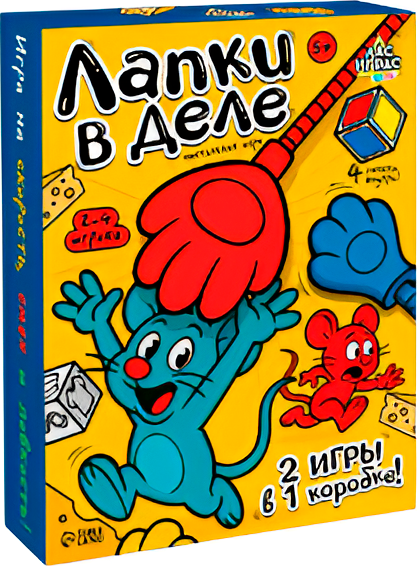 Настольная игра Лас Играс Лапки в деле Kids / 10897655