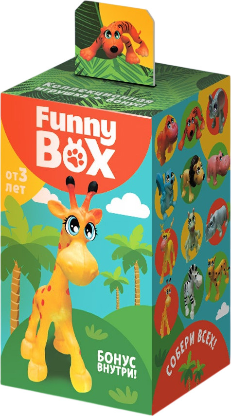 Игрушка-сюрприз Woow Toys Funny Box Зоопарк / 3574507