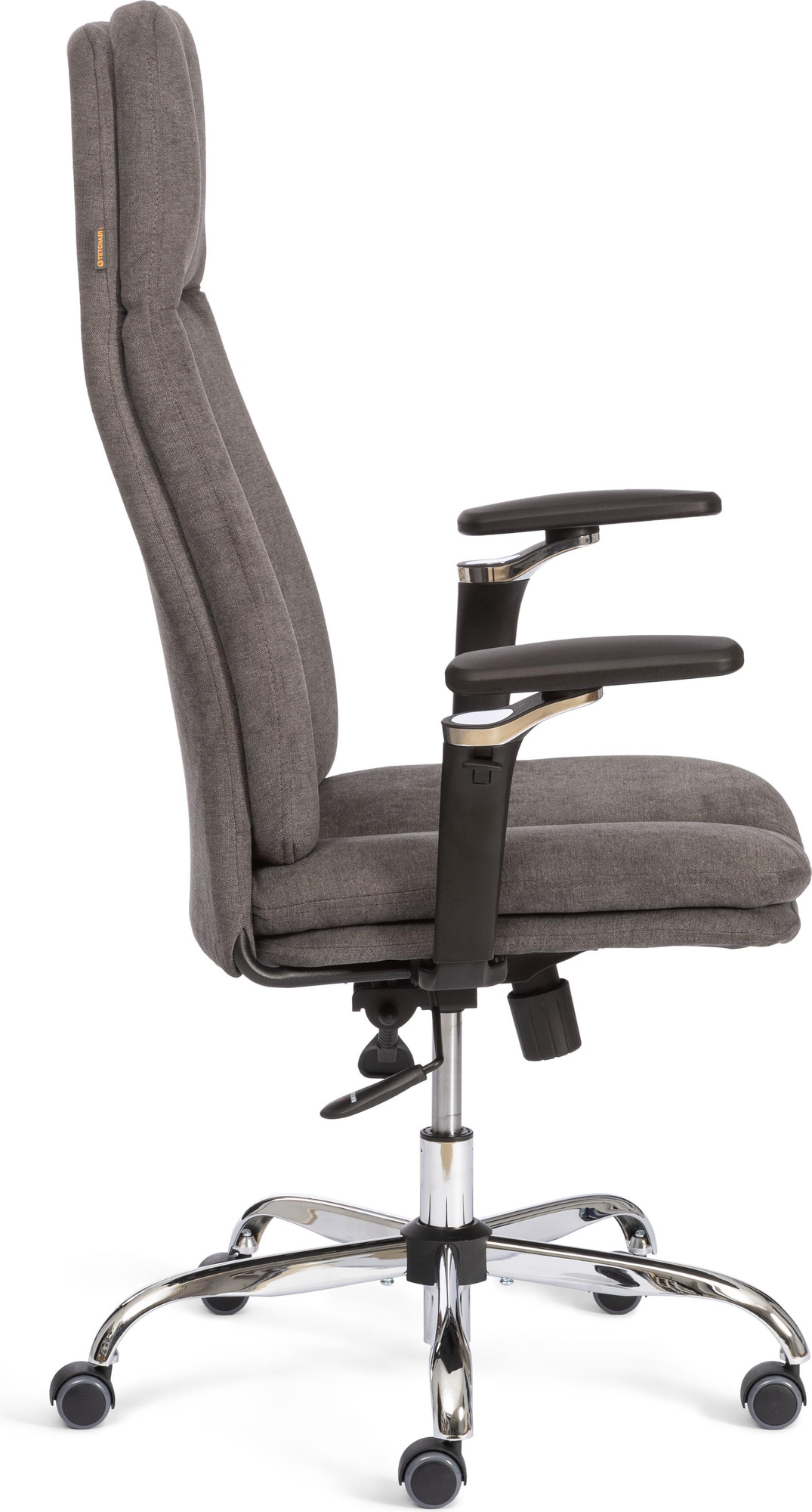 Кресло офисное Tetchair Eton 5Д ткань KUB 05 (серый) — фото 3