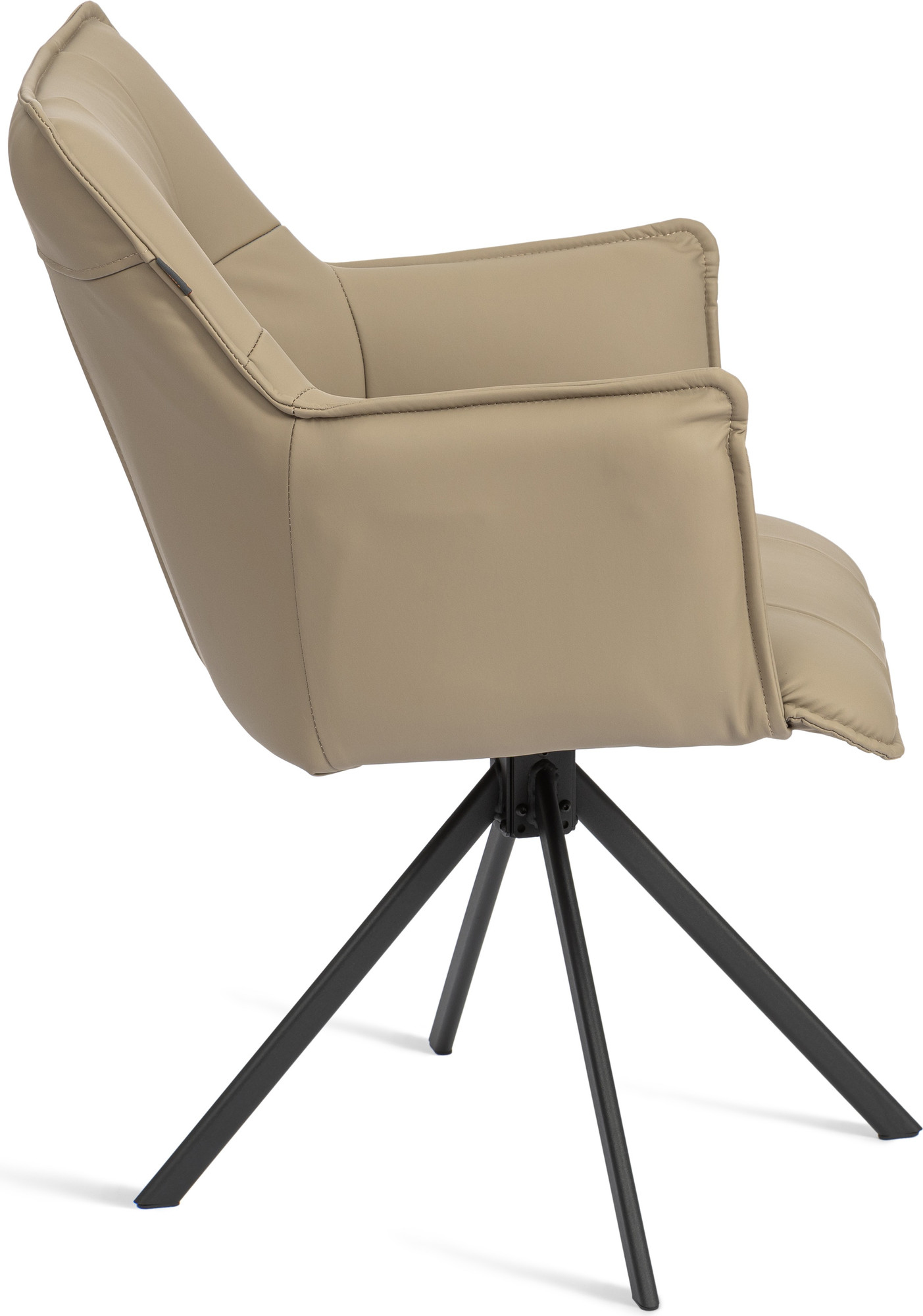 Стул Tetchair Lutz 360 экокожа люкс модерн (капучино) — фото 2