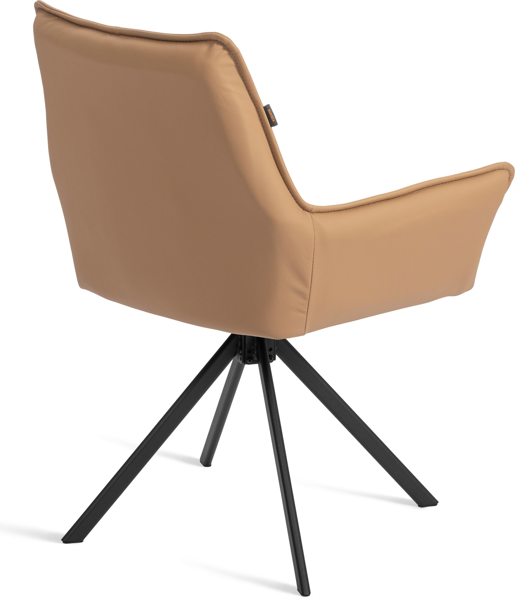 Кресло мягкое Tetchair Murano 360 экокожа классик (светло-коричневый) — фото 5