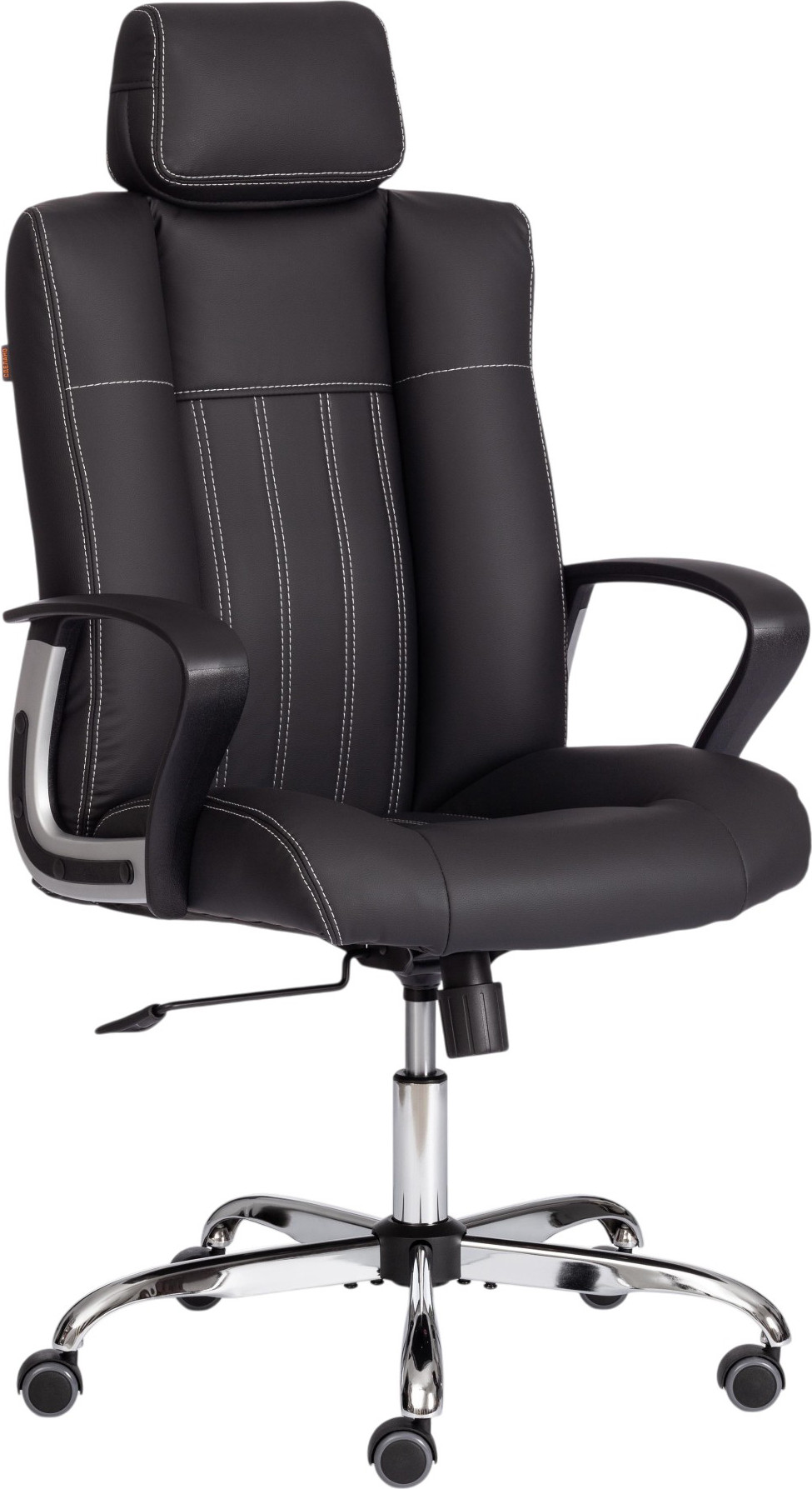 Кресло офисное Tetchair Oxford кожзам (черный)