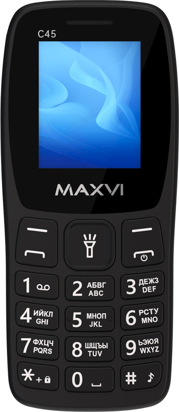 Мобильный телефон Maxvi C45 (черный)