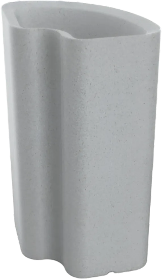Вазон БЕРКАНО Vittorio 80an DB / 220_033_25 (White Granite)