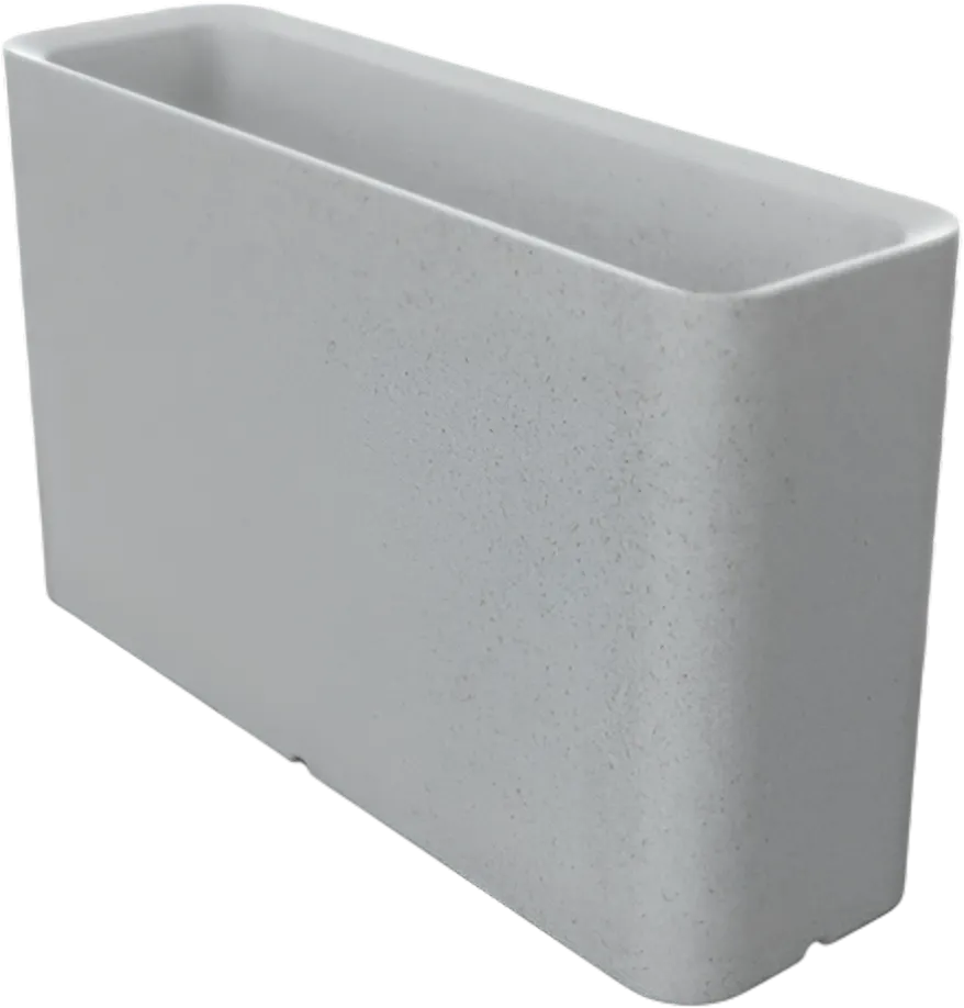 Вазон БЕРКАНО Vittorio 53 DB / 220_030_25 (White Granite)