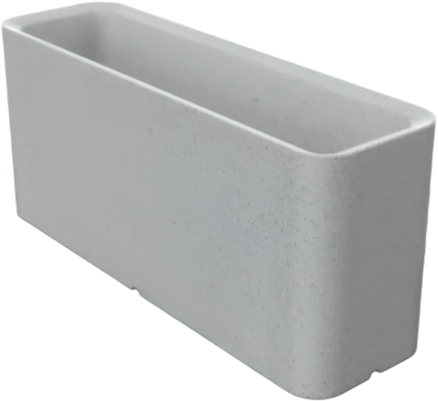 Вазон БЕРКАНО Vittorio 40 DB / 220_032_25 (White Granite)