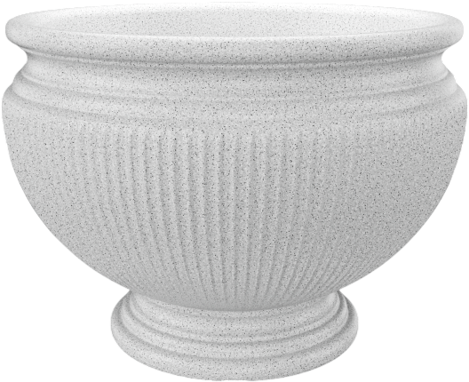 Кашпо БЕРКАНО Attica 30 / 220_076_25V (White Granite)