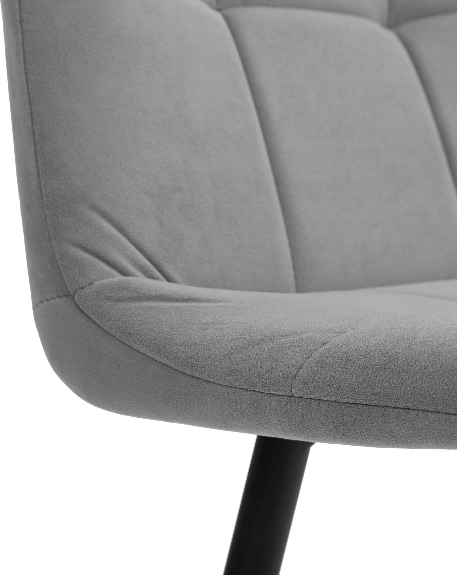 Набор стульев Tetchair Asti (4шт, серый/черный) — фото 6