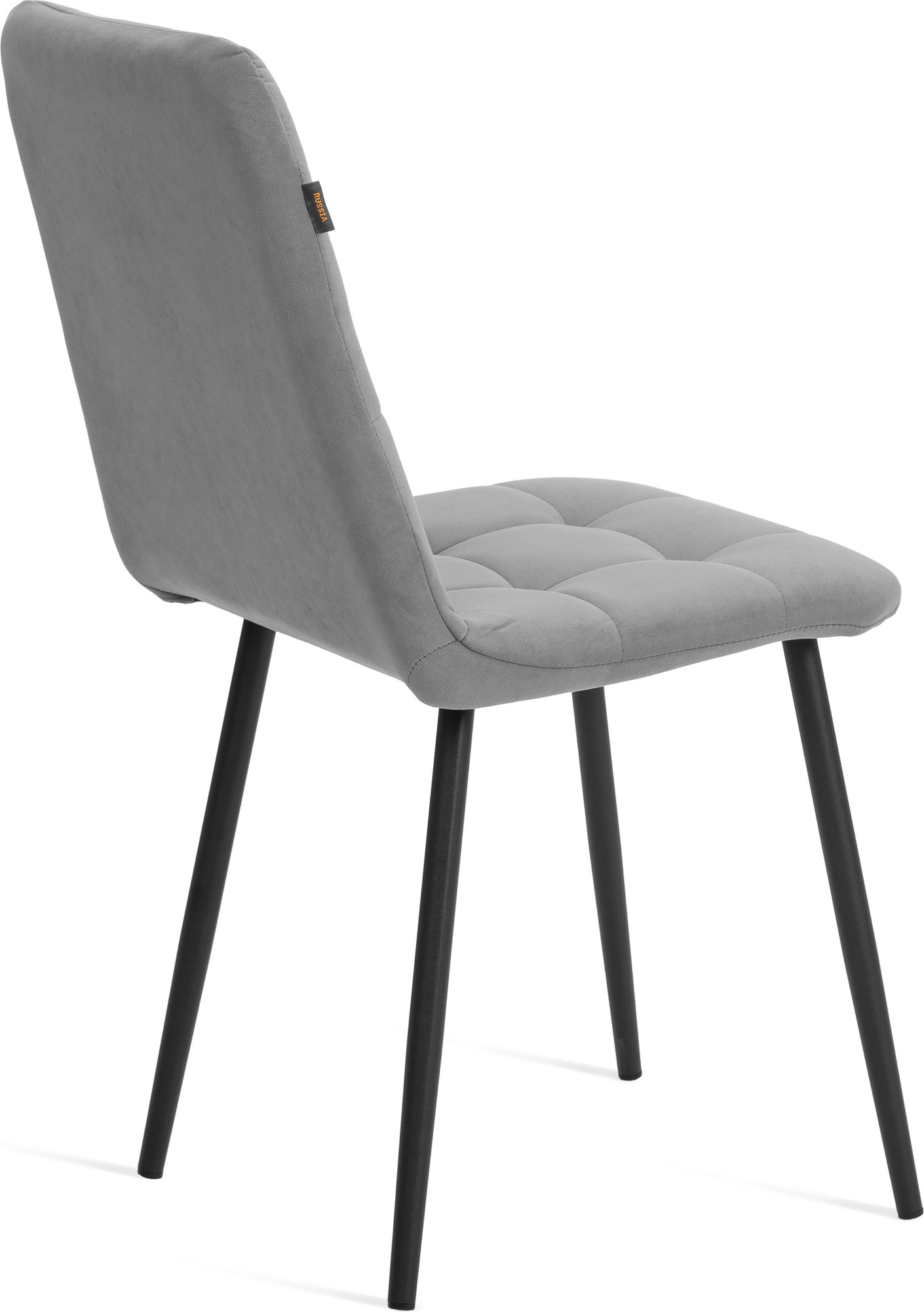 Набор стульев Tetchair Asti (4шт, серый/черный) — фото 3