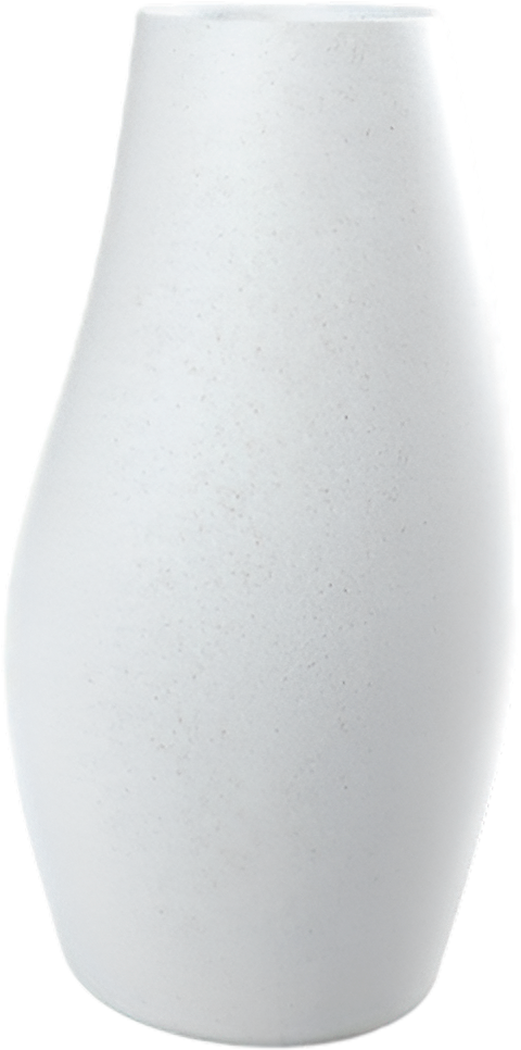 Кашпо БЕРКАНО Bend 115 / 220_011_25V (White Granite)