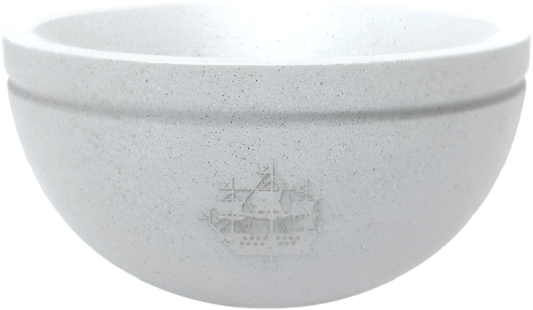 Вазон БЕРКАНО Суворовская чаша DB / 220_109_25 (White Granite)