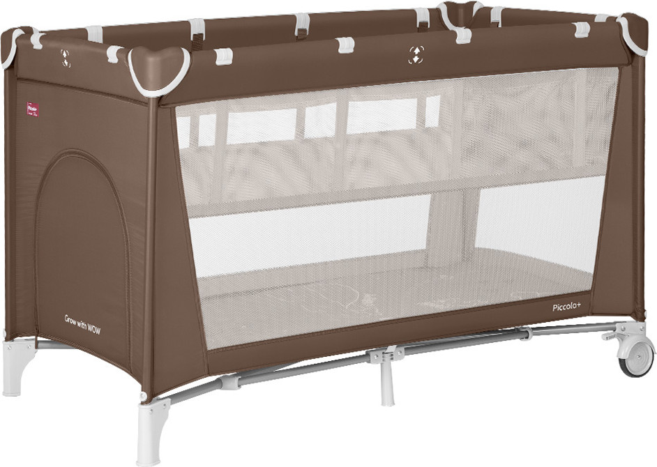 Кровать-манеж Carrello CRL-18102 Piccolo+ (Chocolate Brown)