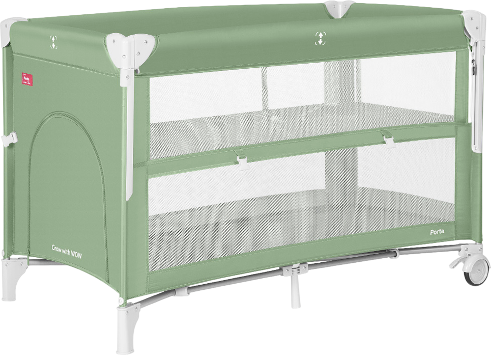 Кровать-манеж Carrello CRL-18103 Porta (Mint Green)