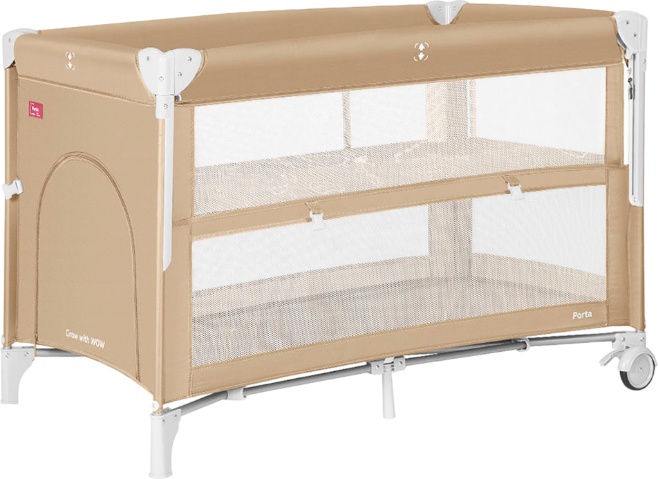 Кровать-манеж Carrello CRL-18103 Porta (Sand Beige)