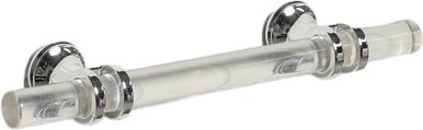 Ручка для мебели CAPPIO PK106 9905895 (прозрачный/хром)