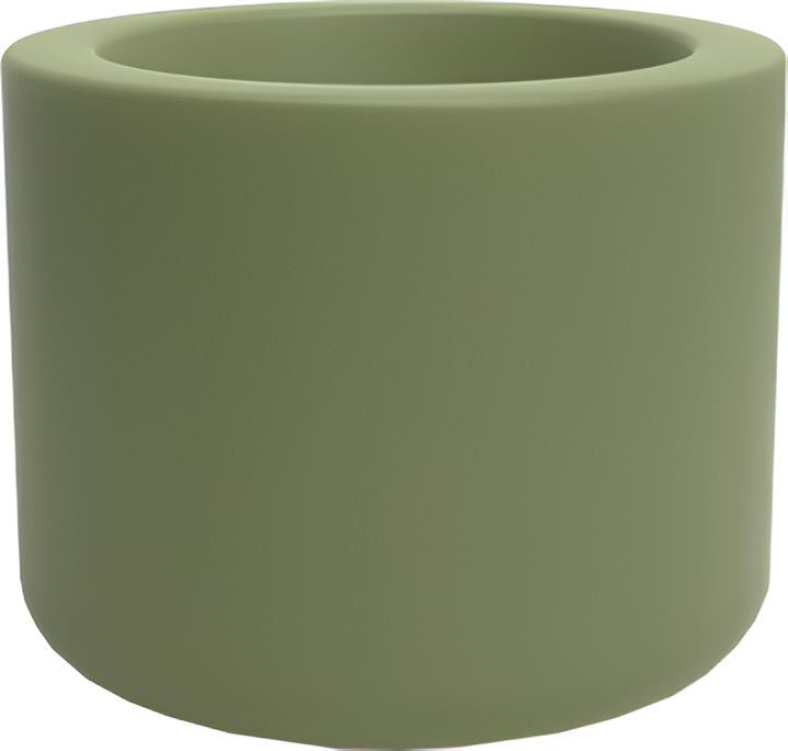 Вазон БЕРКАНО Smoov Planter Mini Cylinder 30 DB / 220_121_23 (Olive green)