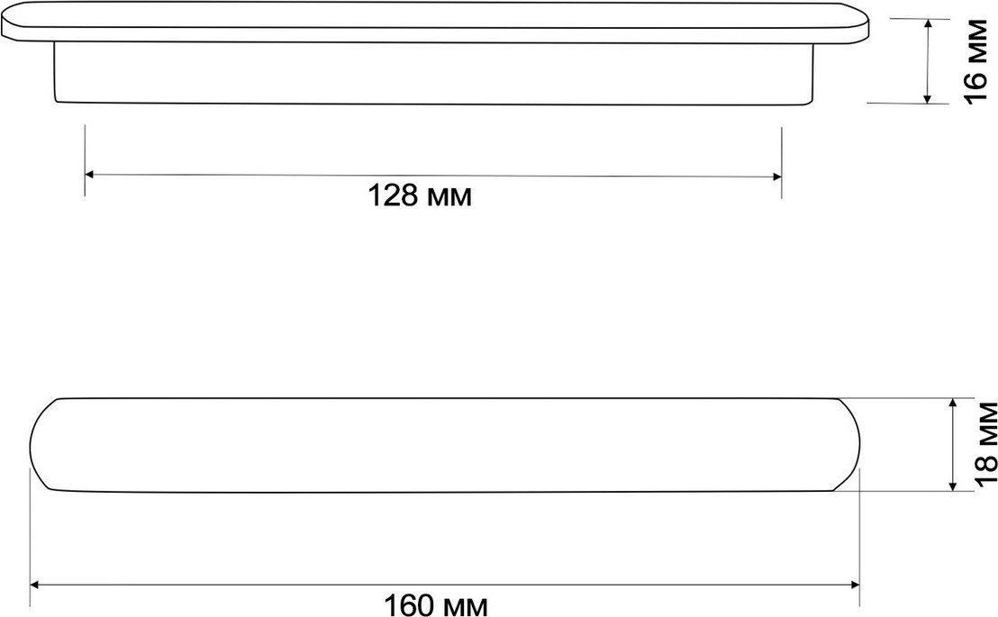 Ручка для мебели CAPPIO RSC021 9627878 (графит) — фото 6