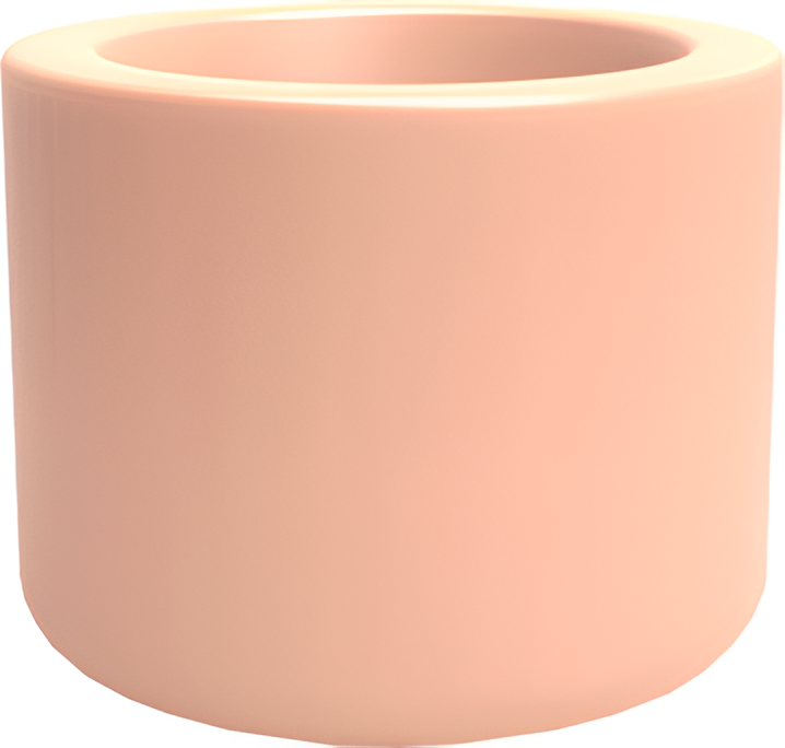 Вазон БЕРКАНО Smoov Planter Mini Cylinder 30 DB / 220_121_27 (Terracotta)