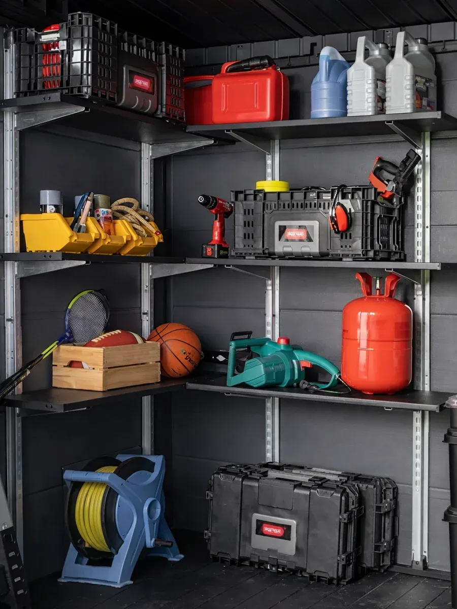 Стеллаж уличный Keter Shelving Kit 100 259039-1 — фото 2