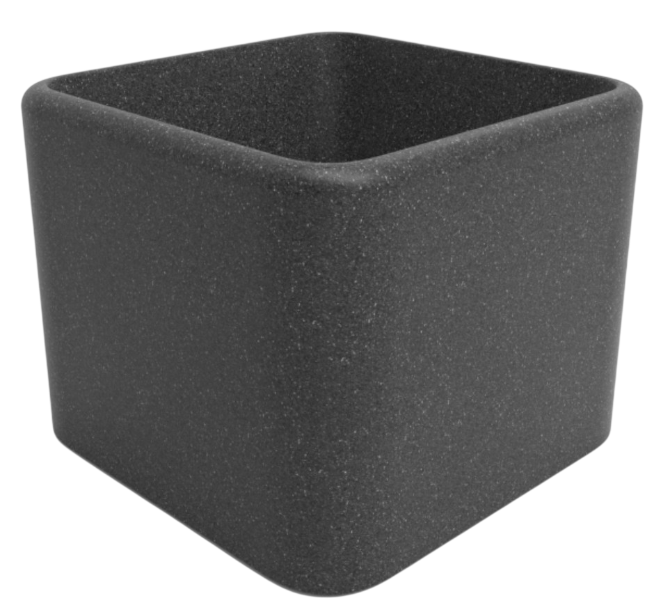 Вазон БЕРКАНО Cubo 50 / 220_130_24 (Black Granite)