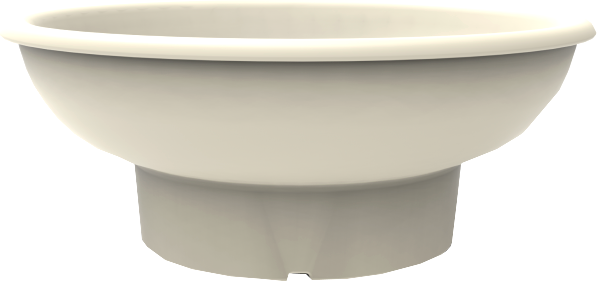 Кашпо БЕРКАНО Bowl / 220_131_12 (Bone Brown)