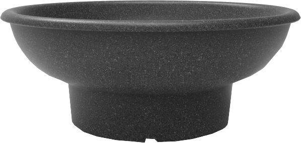 Кашпо БЕРКАНО Bowl / 220_131_24 (Black Granite)